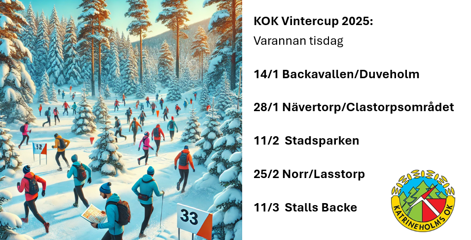 image: KOK:s Vintercup, varannan tisdag